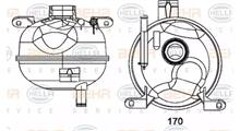 OPEL Компенсационный бак, охлаждающая жидкость