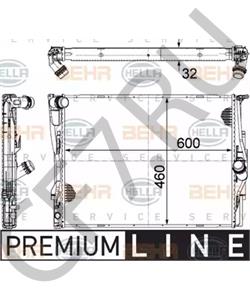 17 11 7 559 273 Радиатор, охлаждение двигателя BMW (BRILLIANCE) в городе Красноярск