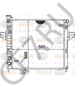 52079428AC Радиатор, охлаждение двигателя JEEP в городе Красноярск