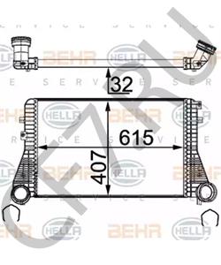 3C0145805G Интеркулер AUDI в городе Красноярск