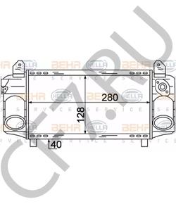 8Z0 145 805 E Интеркулер AUDI в городе Красноярск