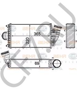 997 110 639 00 Интеркулер PORSCHE в городе Красноярск