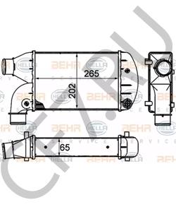 762 6441 4 Интеркулер ALFA ROMEO в городе Красноярск