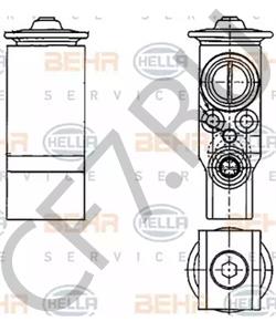 6461.G9 Расширительный клапан, кондиционер CITROËN в городе Красноярск